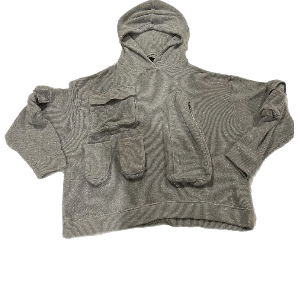 Who Decides War Knitted Hoodie